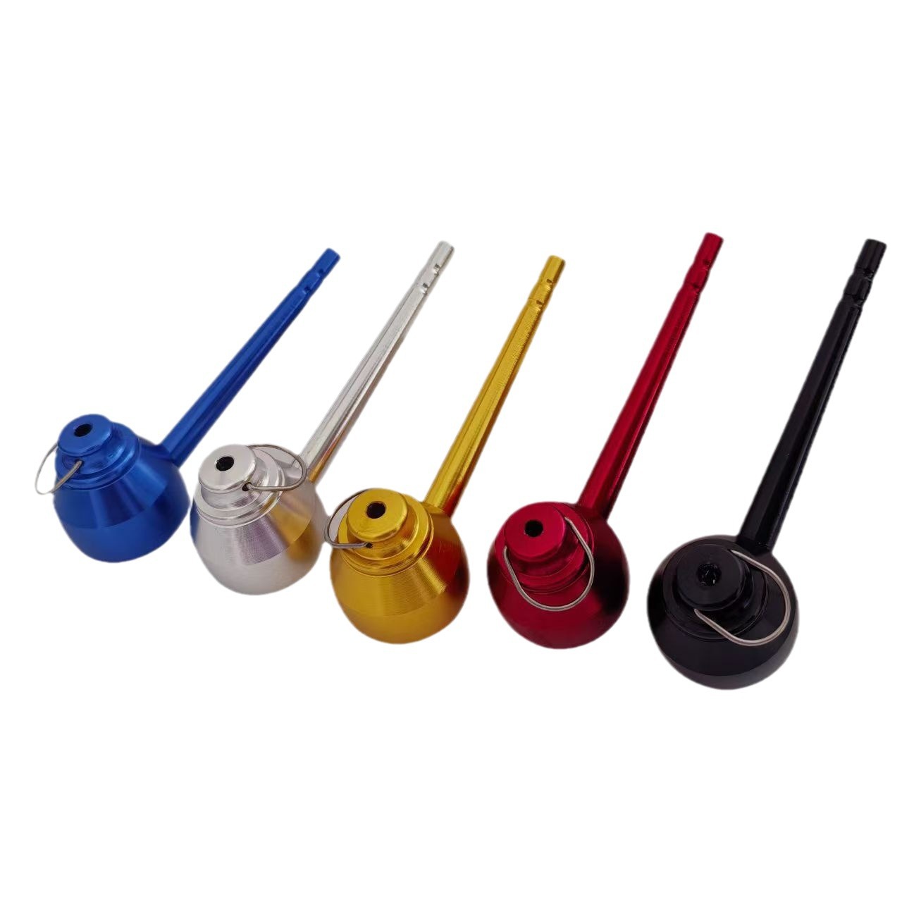 Direct Sales from the Source Manufacturer, Creative Hot-Selling Teapot, Aluminum Small Pipe, Portable Washable Pipe, Metal Pipe