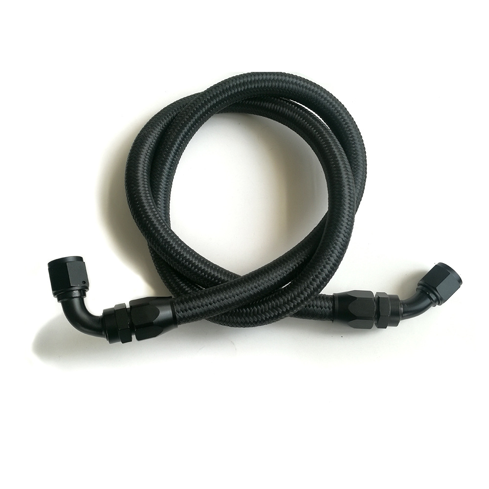 Car modification parts water-cooled oil-cooled joint aluminum alloy oil pipe joint 0-180 degree detachable AN4-AN20