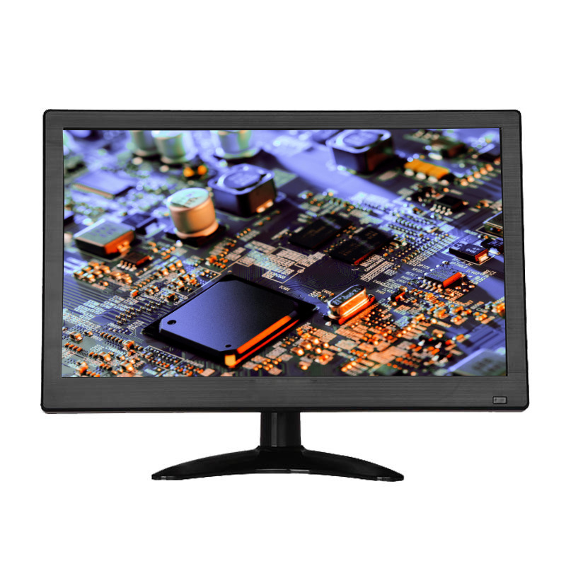 13.3inch Hd Lcd Surveillance Monitor 1920Ips Screen Hdmi/Vga/Usb/Mp4 Playback Monitor