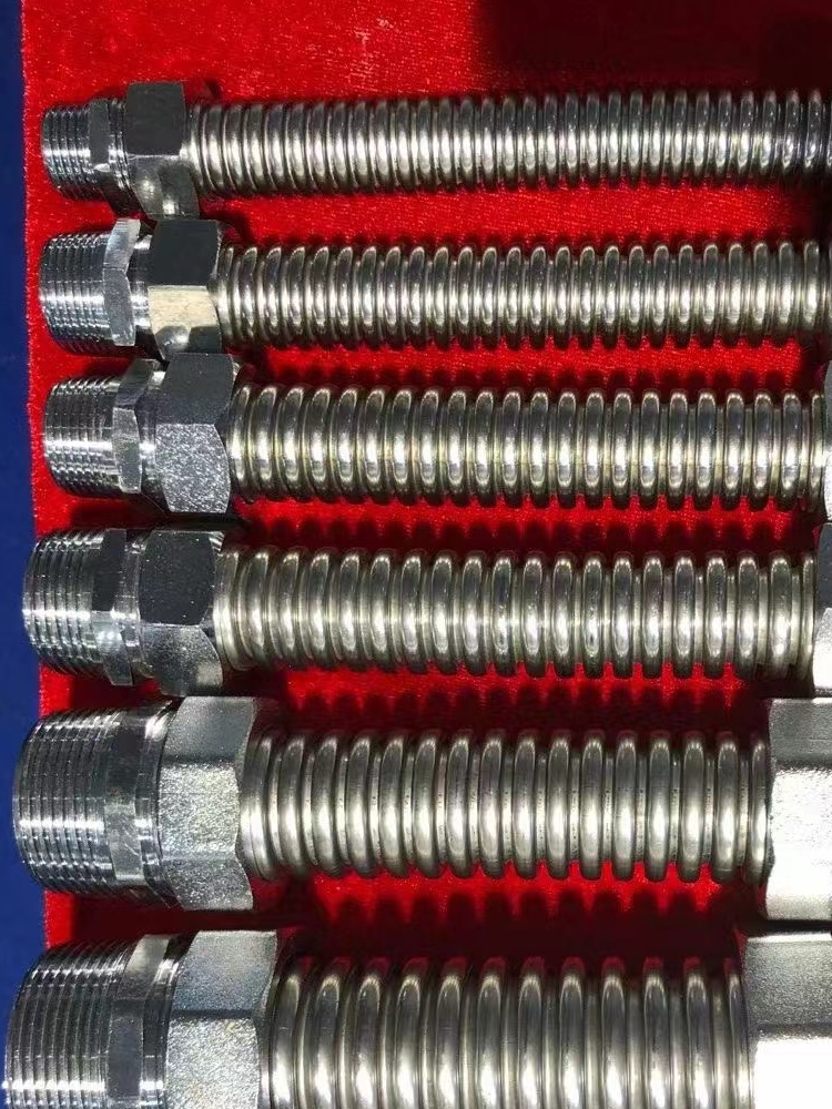 Kt Stainless Steel Air Conditioner Bellows Air Conditioner Water Inlet Hose Fan Coil Soft Connection Hvac Hose 6