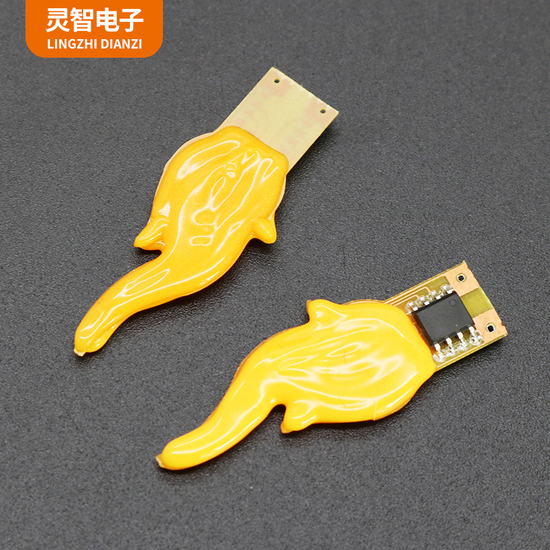 Candle Light Special-Shaped Led Filament Led Bulb Filament Bar Atmosphere Light Bulb Special-Shaped Filament Flashing with Ic