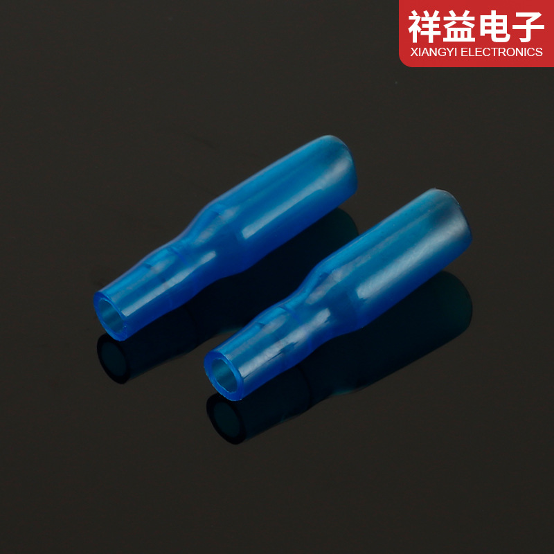 Spring Plug Soft Sheath Pvc Insulated Soft Sheath Hole 3.0 Straight Plug Sheath Cold-Pressed Terminal Sheath Bullet Seat Sheath