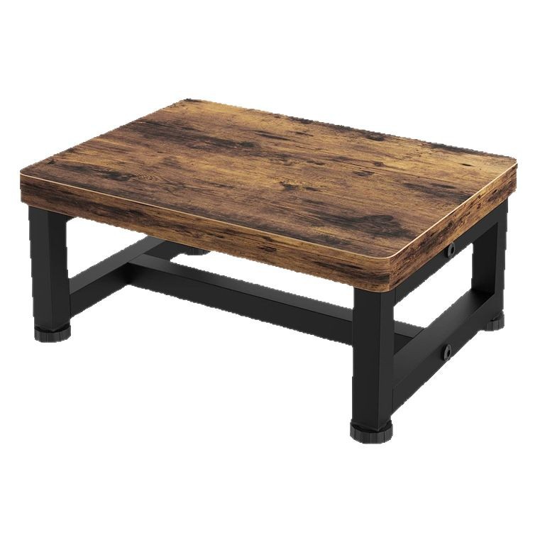 Children's Shoe Stool Elevated Rack for the Elderly Foot Pedal Elevated Iron Wooden Step Stool Bracket Living Room Low Stool