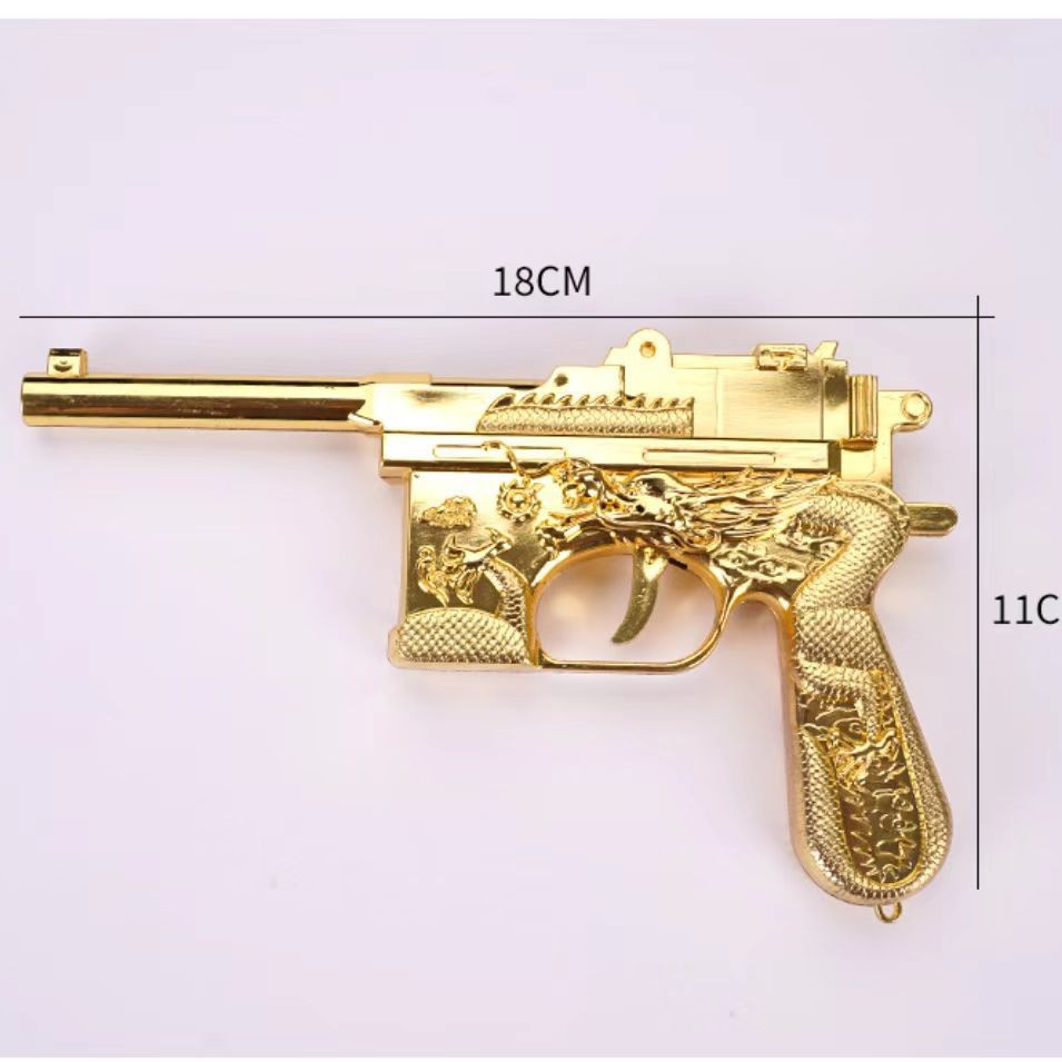 Wholesale Classic Nostalgic Toy Plastic Mauser Gun with Dragon Pattern Military Model Children Toy Gun Show Props