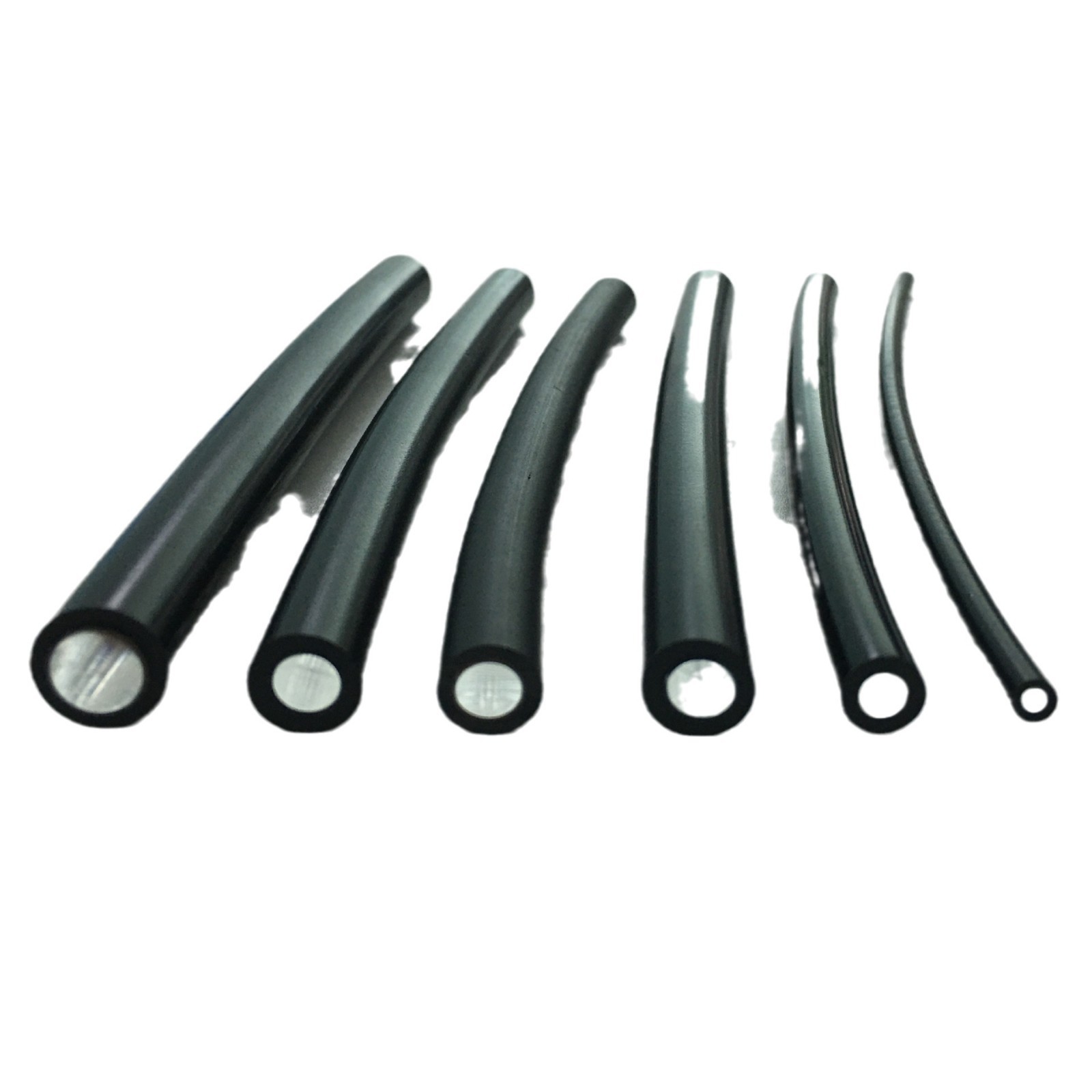 Optical fiber light guide rod computer motherboard indicator light extension 3mm inner diameter black light guide rod