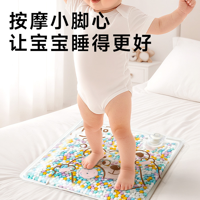 Baby Stepping Water Bag Montessori Early Education Stepping Bean Sensory Bag Montessori Educational Toys Training Fine Hand Clapping Movements