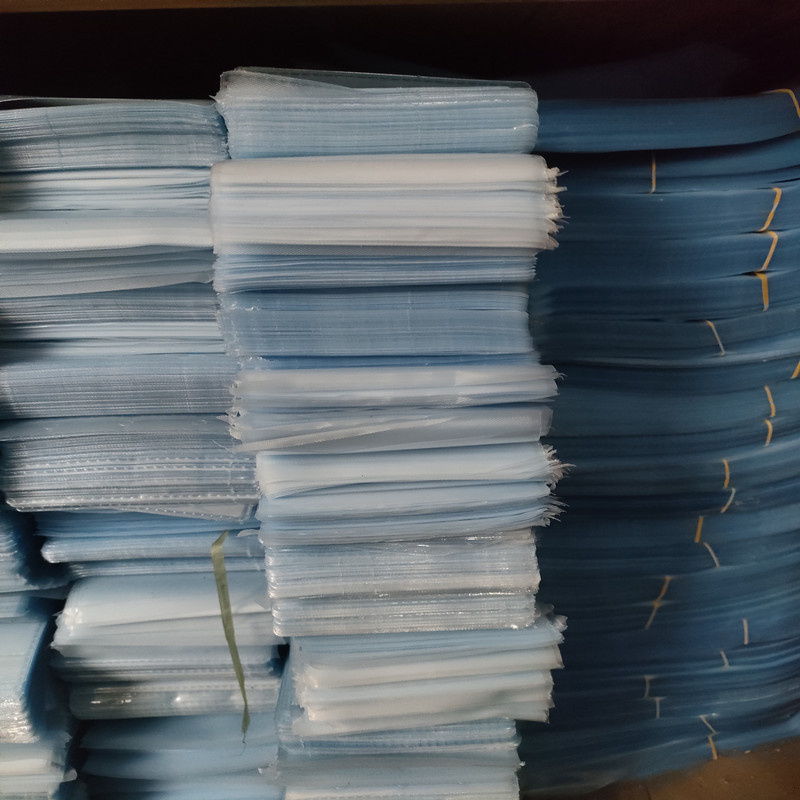 Belt buckle translucent packaging hook bag three-hole new material PVC belt buckle protective packaging bag