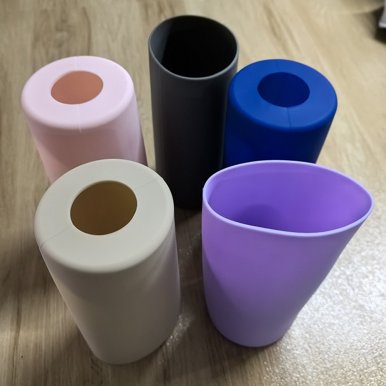 Large Silicone Long Cup Cover Insulation Cup Cover Straight Body Water Cup Cover Insulation Silicone Cover Specified Size Height