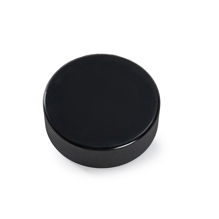 Rubber Ice Hockey Puck for Competition and Training, Hockeypucks Tuning Fork Activator, Rubber Block for Competition Training