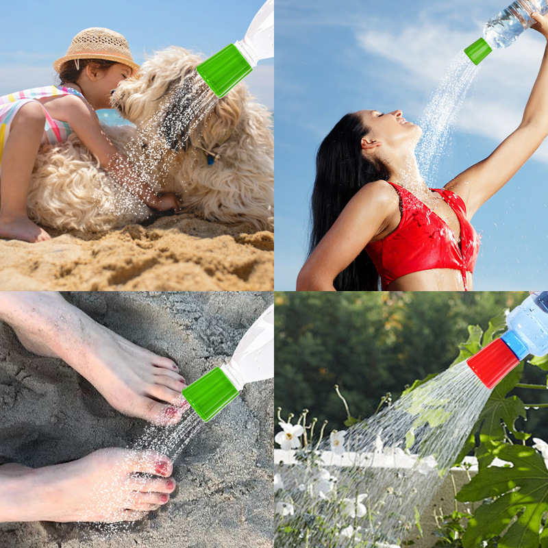 Used for pet shower gel silicone material dog cat bath artifact air dog out of water cup drinking shower