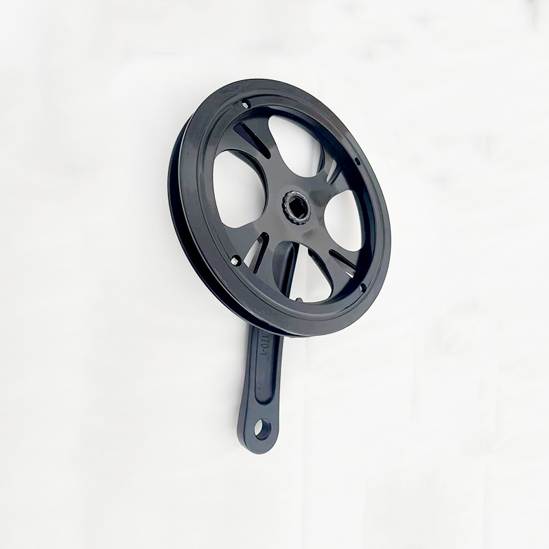 Driving Lithium Bike Bicycle Foldableing Chainring Aluminum Alloy Crank 48 Teeth * 170mm