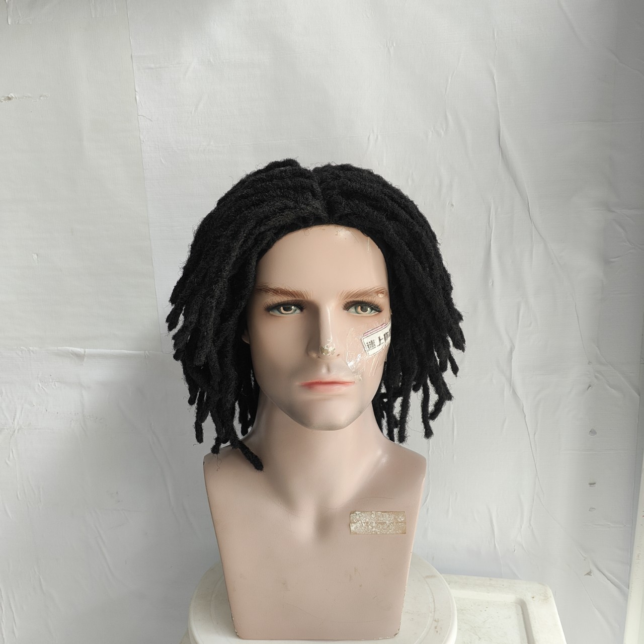 Europe and the United States dirty braid full head set wig export foreign trade generation hair handsome fashion realistic free Amazon