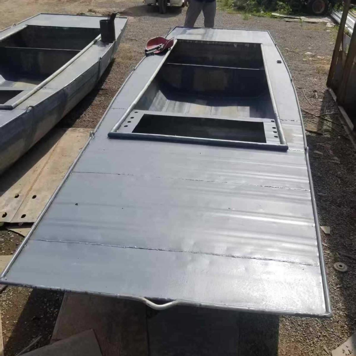 Корабль для уборки мусора Арк Шипярд с горячим цинковым покрытием, муниципальный очистной корабль, экологически чистый спасательный корабль