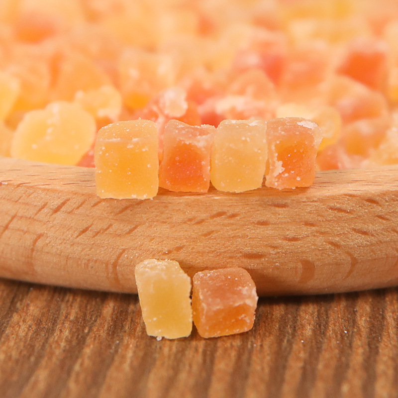 Tingran papaya 500g canned gold fruit papaya dried granules instant snacks baking raw materials mixed with dried yogurt