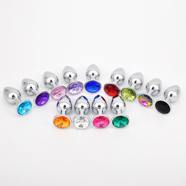 European and American metal anal plug out anal dilator male and female same-sex back court Bolt smsex toys adult couple