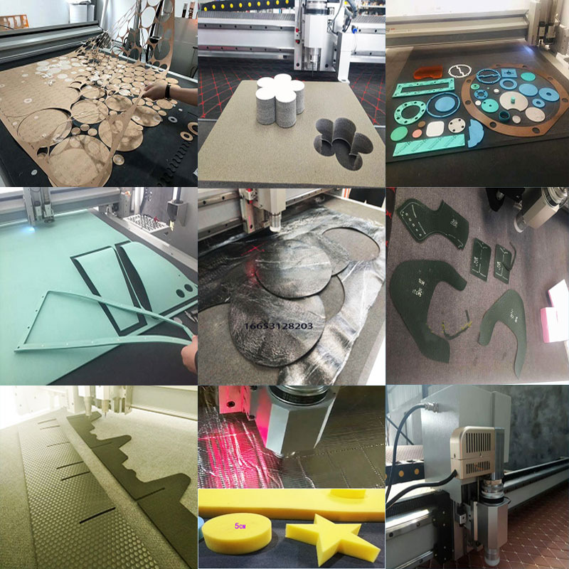 Cross-Border  Cutting Machine Curtain Clothing Fabric Sofa Fabric Leather Cutting Machine Flexible Material Cutting Machine