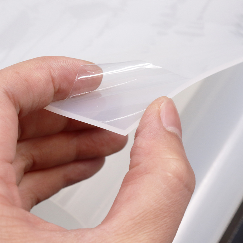 Huaqi Industrial White Silicone Roll High Temperature Resistant Silicone Plate Flame Retardant Anti-Static Insulating Transparent Silicone Leather Customization
