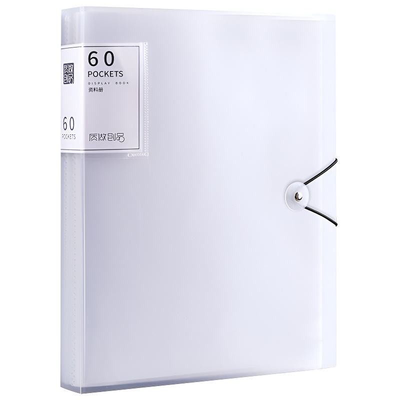 Factory A4 data book folder transparent insert test paper storage bag 100/60 file folder multi-function paper