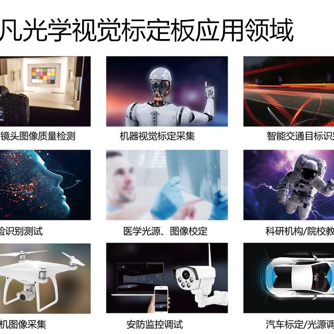 The spot film ruler of the standard product is compared with the card to measure stains, cracks and scratches on the appearance inspection gauge of the card.