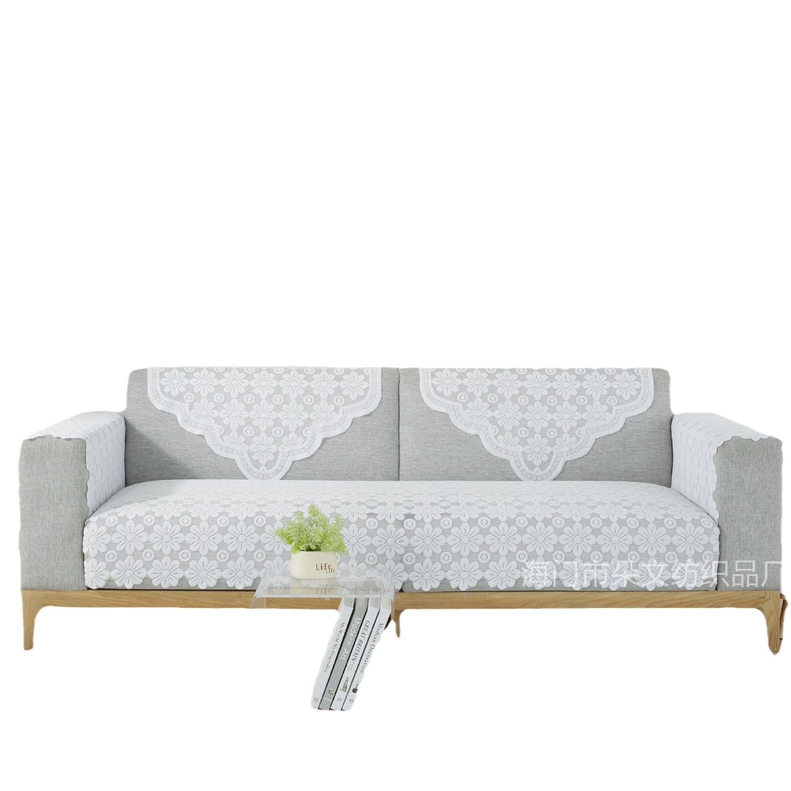 Foreign trade new thick lace tablecloth non-slip sofa towel wholesale European simple backrest cover cloth Four Seasons Universal