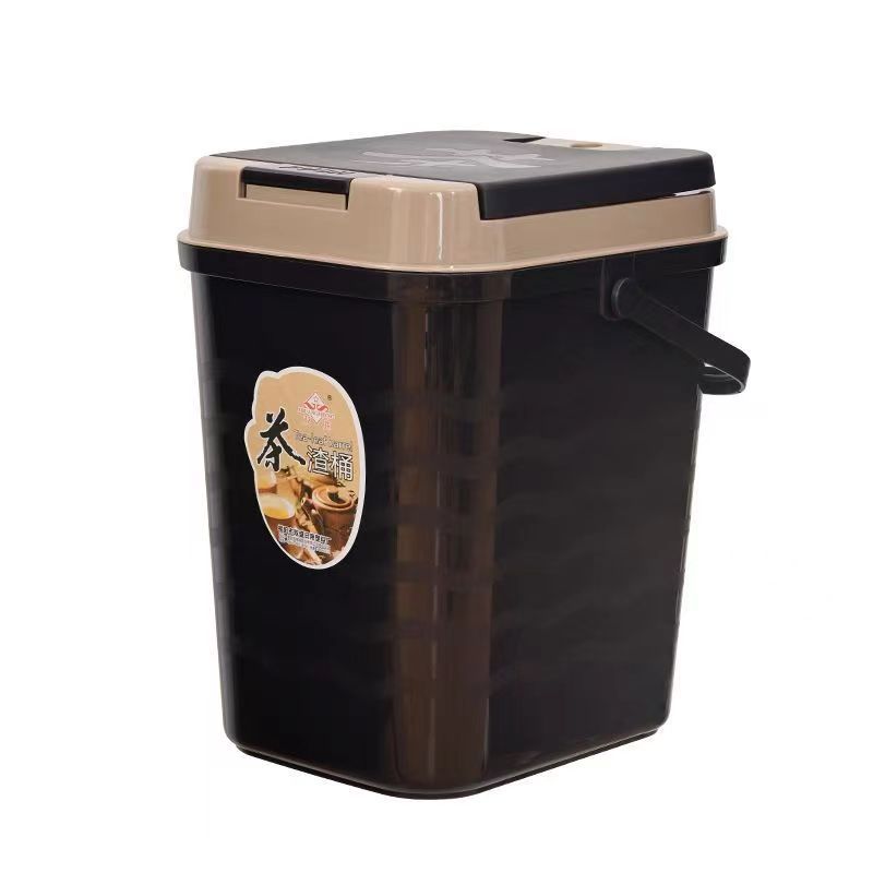 Tea Dregs Bucket Tea Bucket Household Kung Fu Tea Accessories Waste Water Bucket Plastic Trash Can Tea Filter Bucket Small Tea Bucket