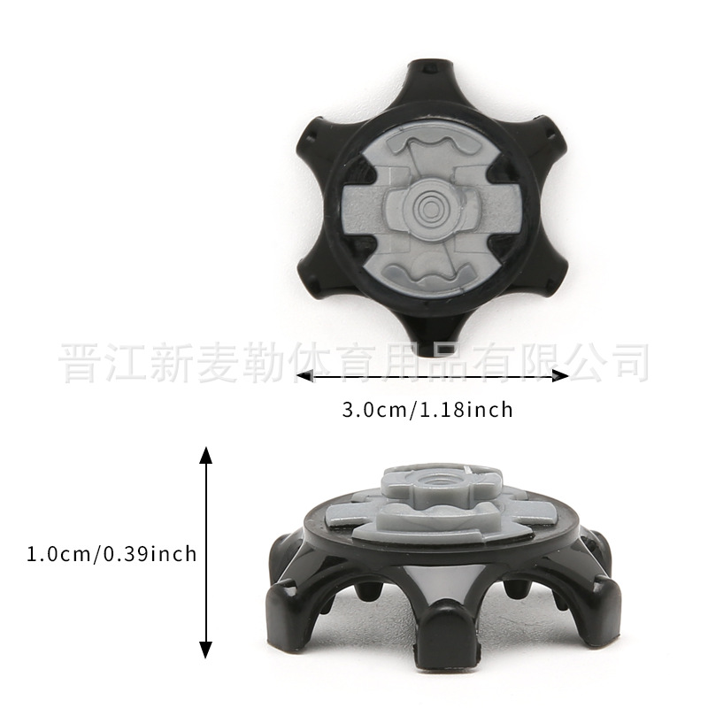 Factory Direct supply hot sale one-shaped buckle golf spikes golf shoes accessories movable nails
