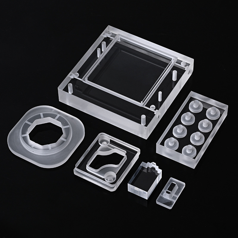 Quartz Special-Shaped Pieces, High-Precision Quartz Glass Sheets, Punched and Slotted, Ultra-Thin Optical Quartz Sheets, Customized in Multiple Specifications