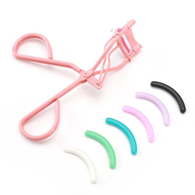 Color eyelash curler replacement rubber strip eyelash silicone strip elastic rubber universal elastic rubber pad eyelash curler rubber strip