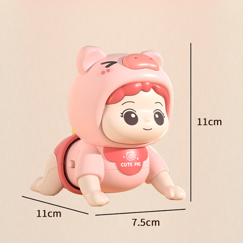 Baby Toys Head-Up Practice 0 to 1 Year Old Baby Coaxing 4 Training 8 Early Education Puzzle 3-Month-Old Baby Learning to Crawl Gift 6