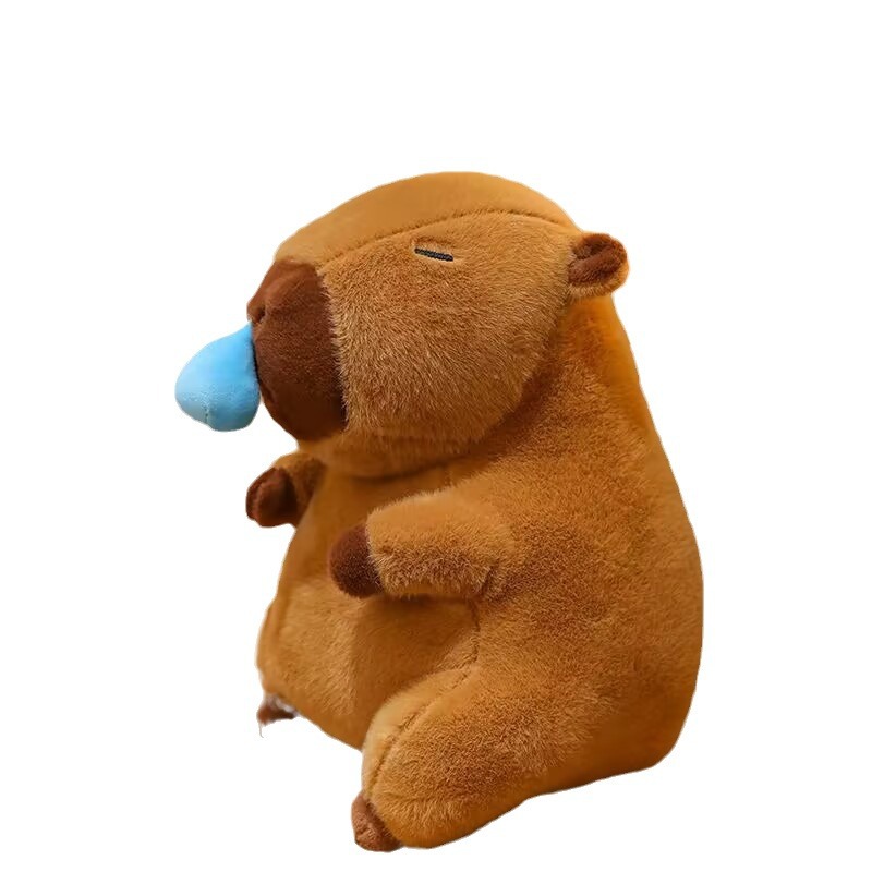8inch Catching Machine Doll Capybara Capibala Wedding Throwing Gift 25cm Doll Stuffed Toy Small Doll