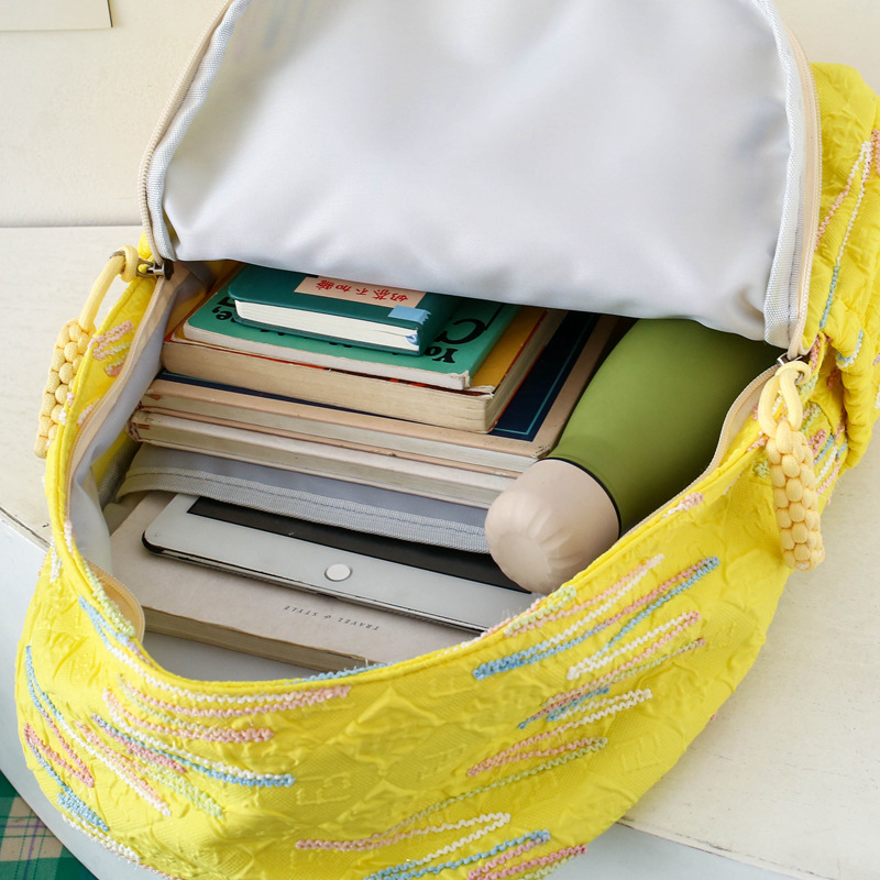 New Stylish Japanese-Style Backpack for College Students, Cute Large-Capacity Soft Girl Backpack Versatile