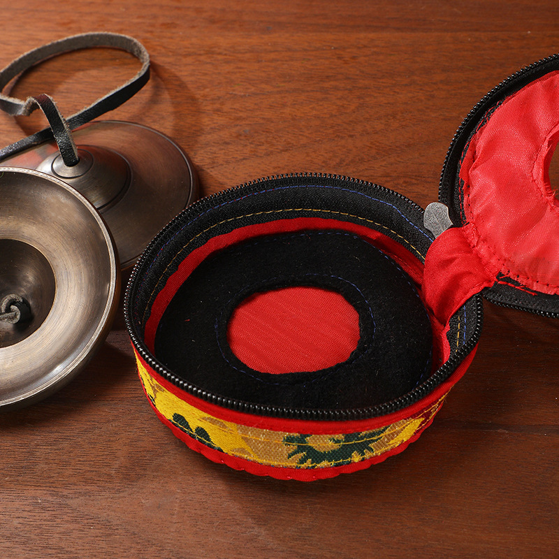 Кольцевые колокола, ручная работа из бронзы, колокола для йоги и медитации, чистый звук