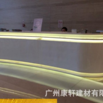 Производители стойки ресепшн из акрилового искусственного камня, индивидуальная стойка ресепшн для торгового центра гостиницы, акриловый искусственный камень