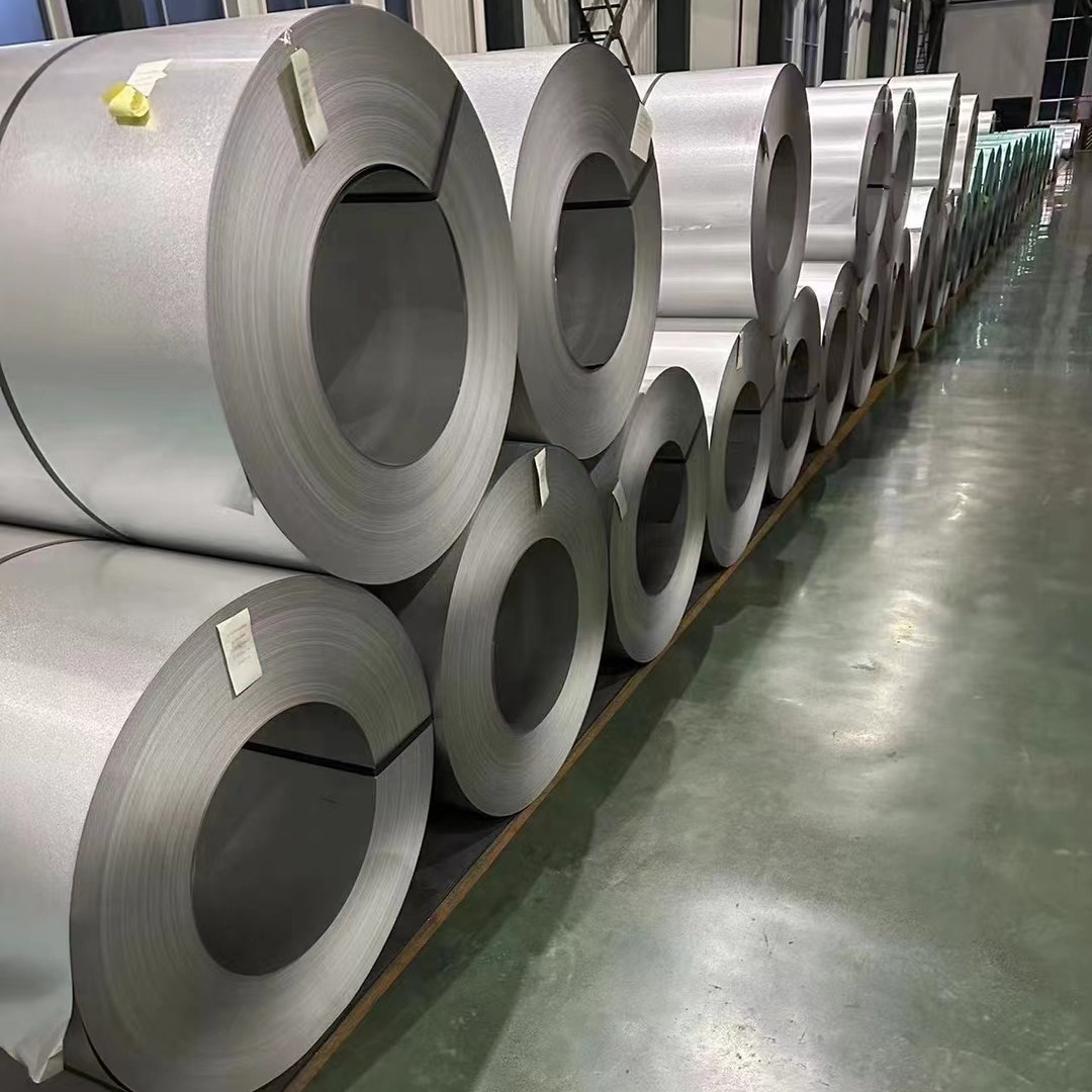 [Aluminum-Zinc Coated Coil] Yellow and Blue Coated Dx51D+Z Resistant to Fingerprints, Anti-Corrosion and Thermal Insulation, Can Be Opened with Flat and Longitudinal Slitting and Coating