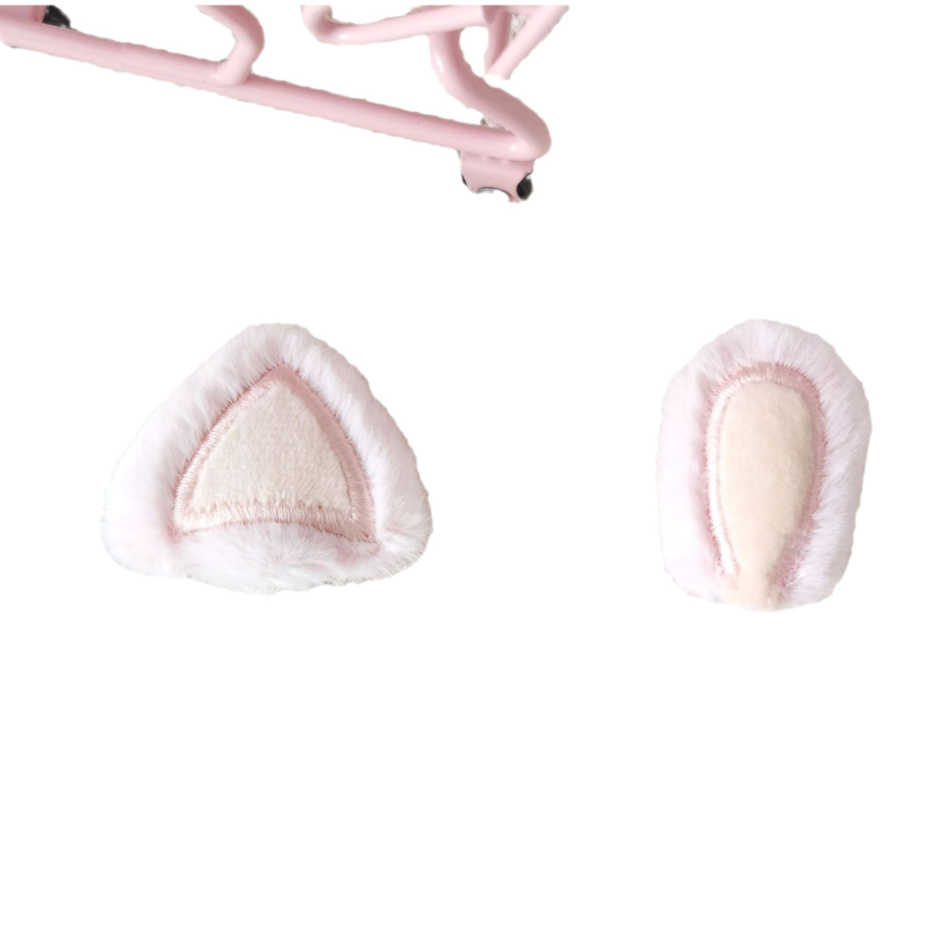 Cartoon plush cotton rabbit ears cat ears headdress accessories DIY hat clothing accessories accessories