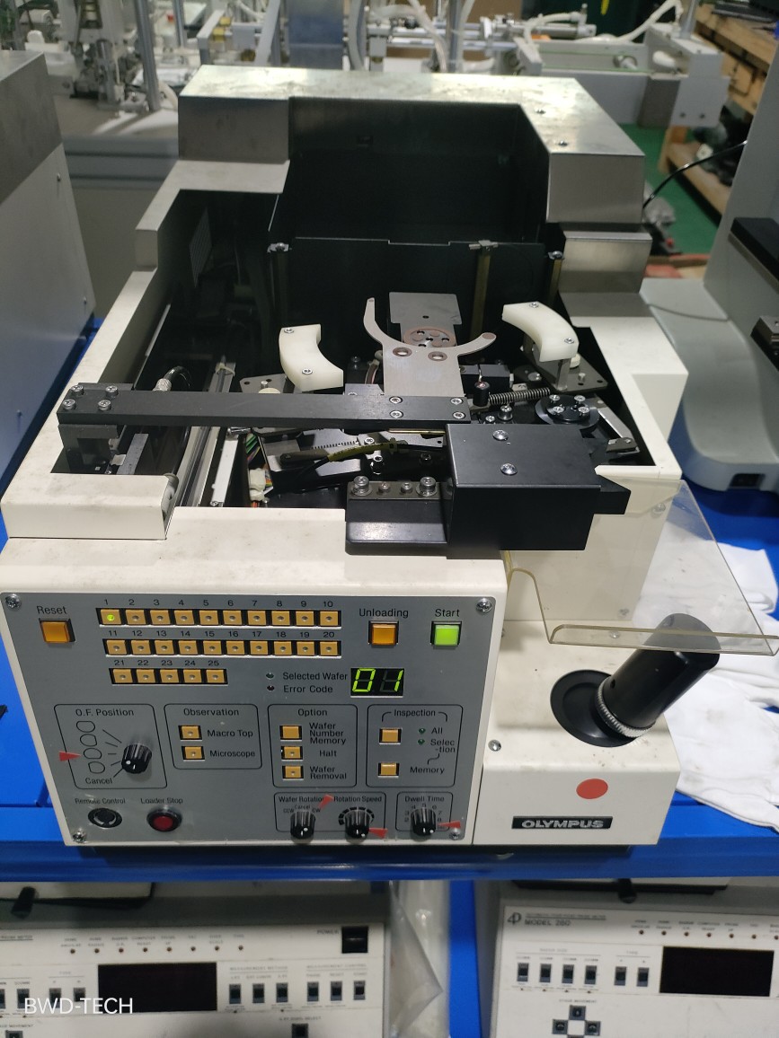 Olympusal100 Semiconductor Wafer Manipulator Optional Olympus Mx50 Microscope