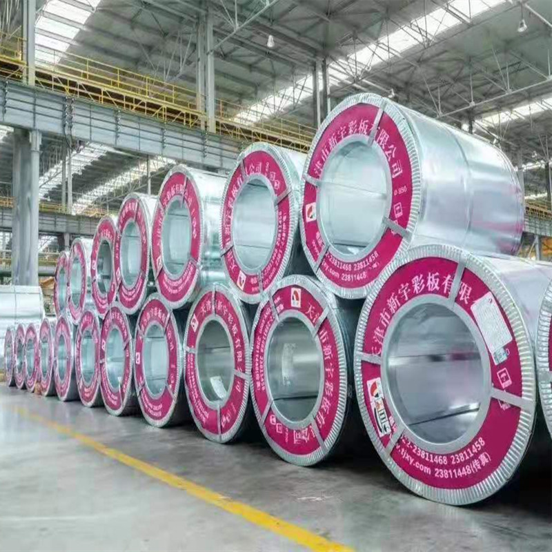 Tianjin Xinyu color steel coil color coated plate blue galvanized color steel plate self-cleaning color coated plate price factory wholesale