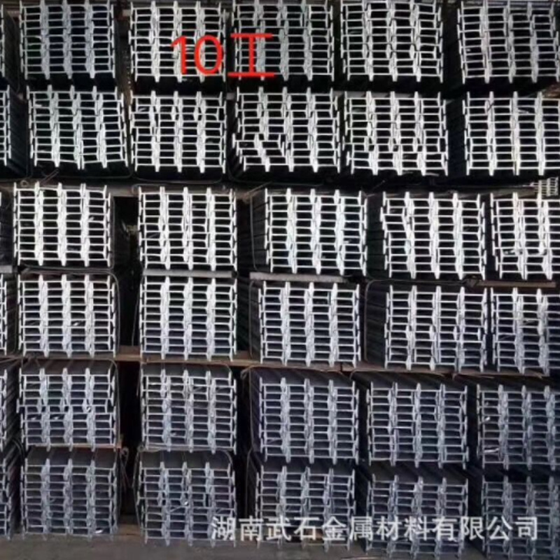 Q235B Hot-Rolled I-Beam 40A Bridge Support Steel Ma Steel 45 50B I-Beam Galvanized H-Beam