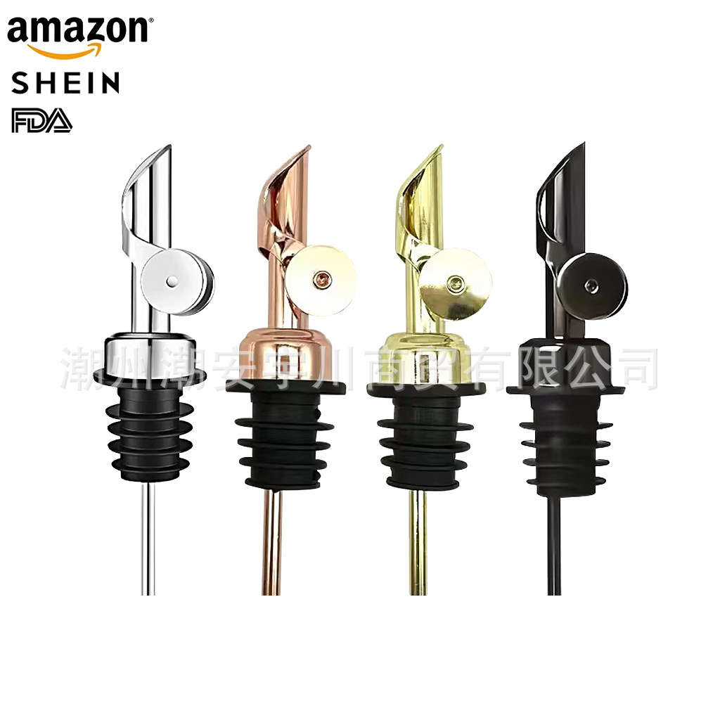 Автоматическая пробка из нержавеющей стали для масла, пробка для оливкового масла, кухонный наливатель, оптовая продажа