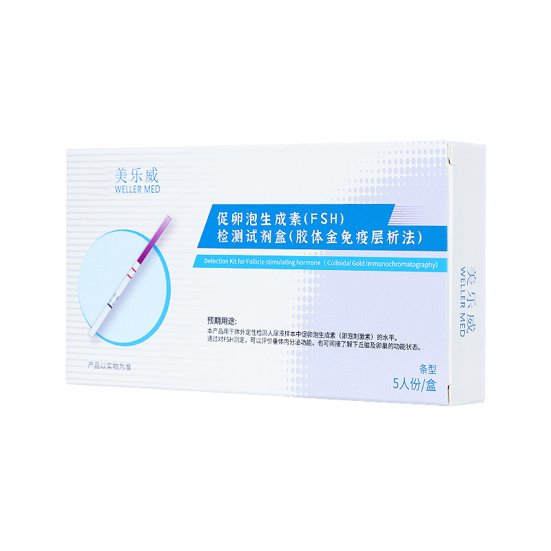 Meleway ovarian ovulation function test paper self-checking premature ovarian failure infertility auxiliary detection ovulation precision