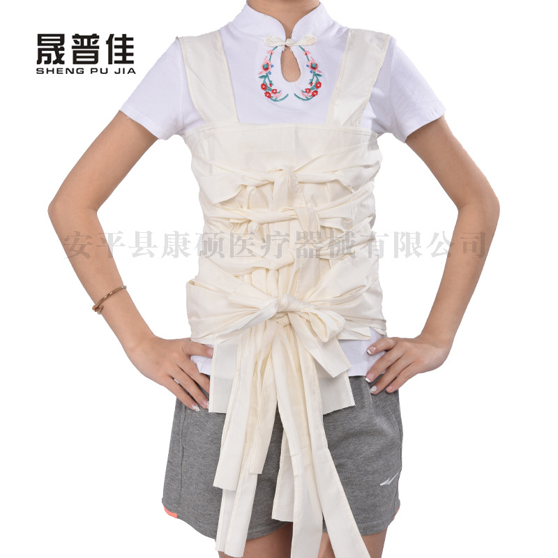 Self-adhesive multi-head abdominal belt chest circumference abdominal fixing belt postpartum cesarean bandage pure cotton binding belt