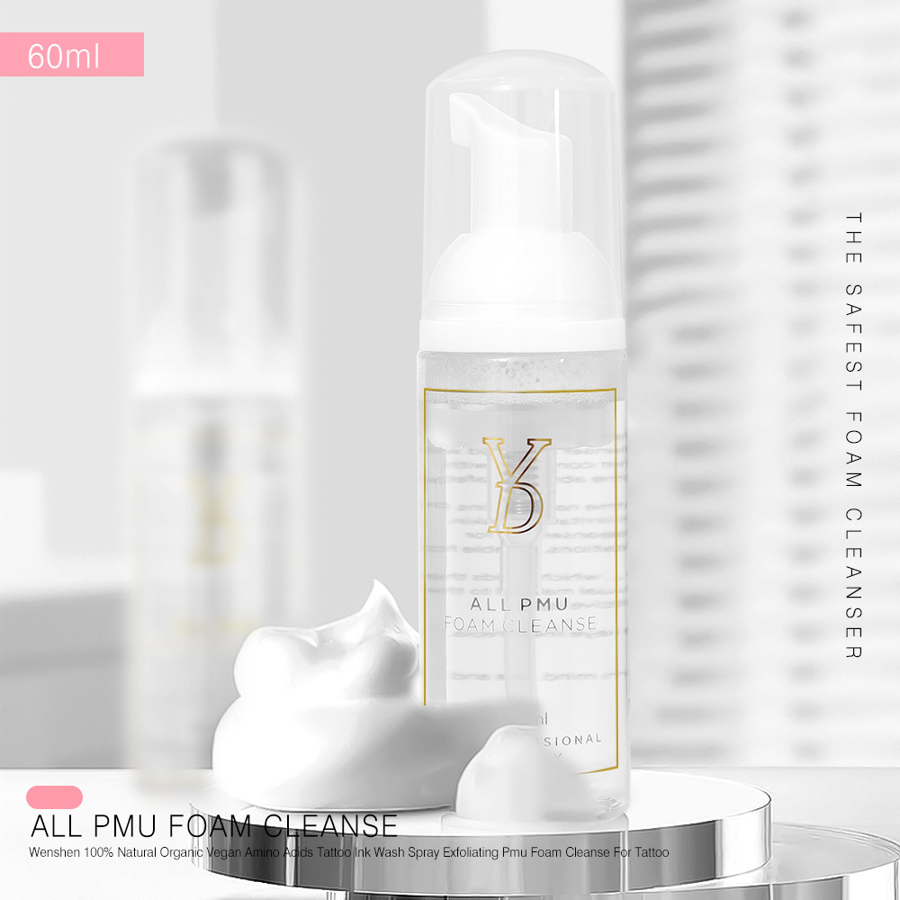 [Yd Tattoo Cleansing Mousse] Gentle Cleansing Foam with Deep Cleansing and Gentle Formula for Color Residue Removal
