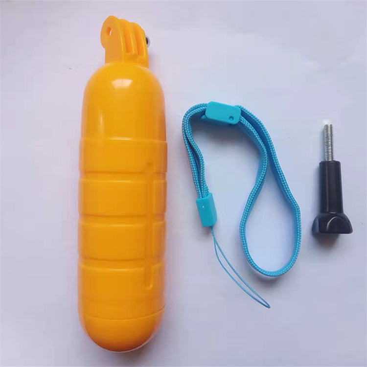 Gopro Threaded Buoyancy Stick Dji Stripesd Anti-Slip Float Handheld Stick Pattern Action Camera Accessories