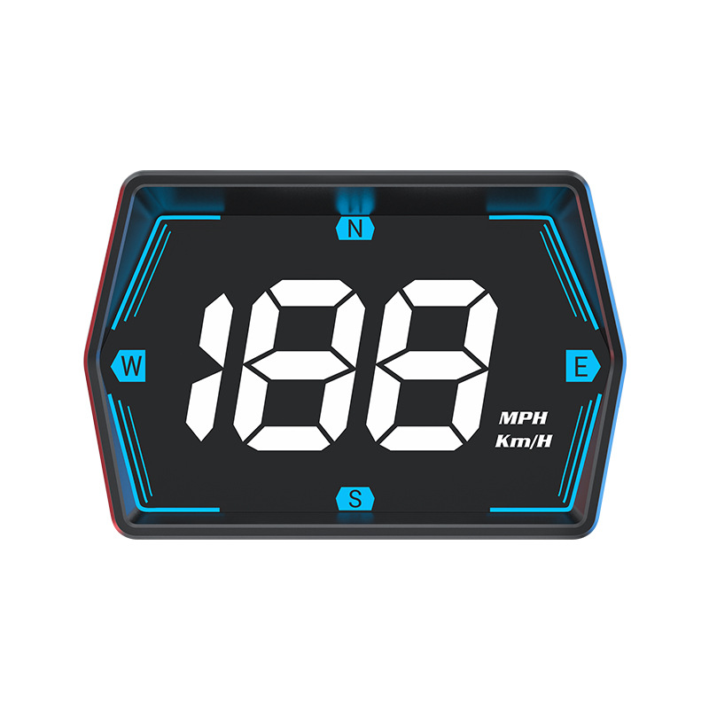 Car universal hud head-up display Beidou gps car speed meter HD head-up device simple G20