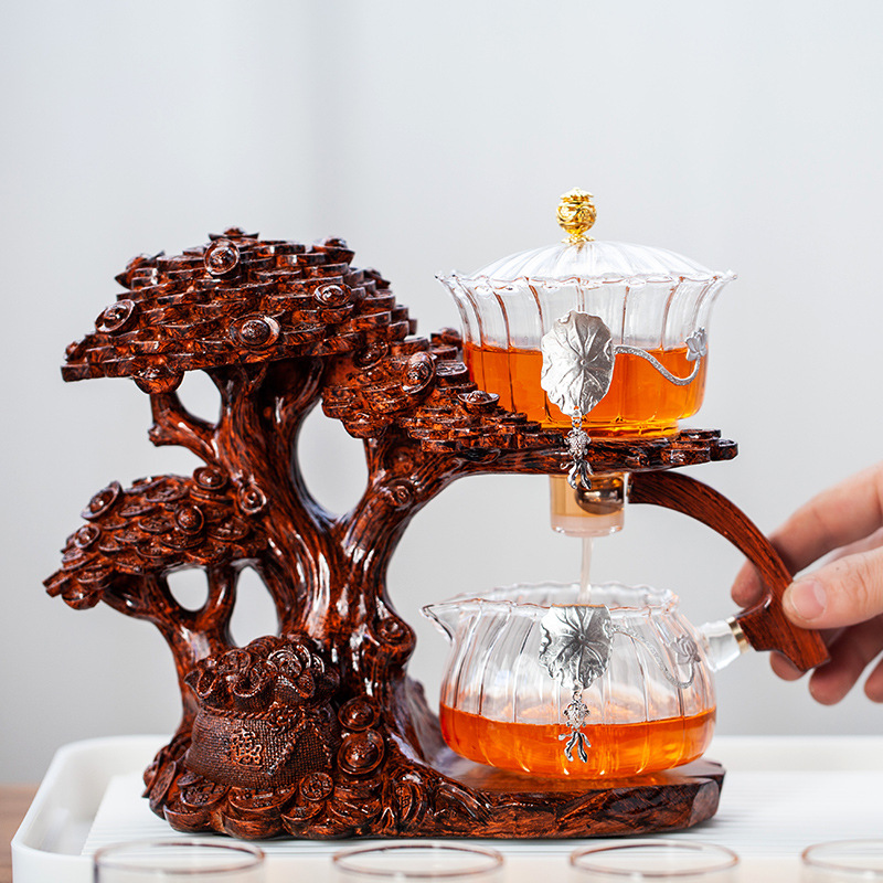 Полуавтоматический набор для чая, креативный магнитный чайник для дома