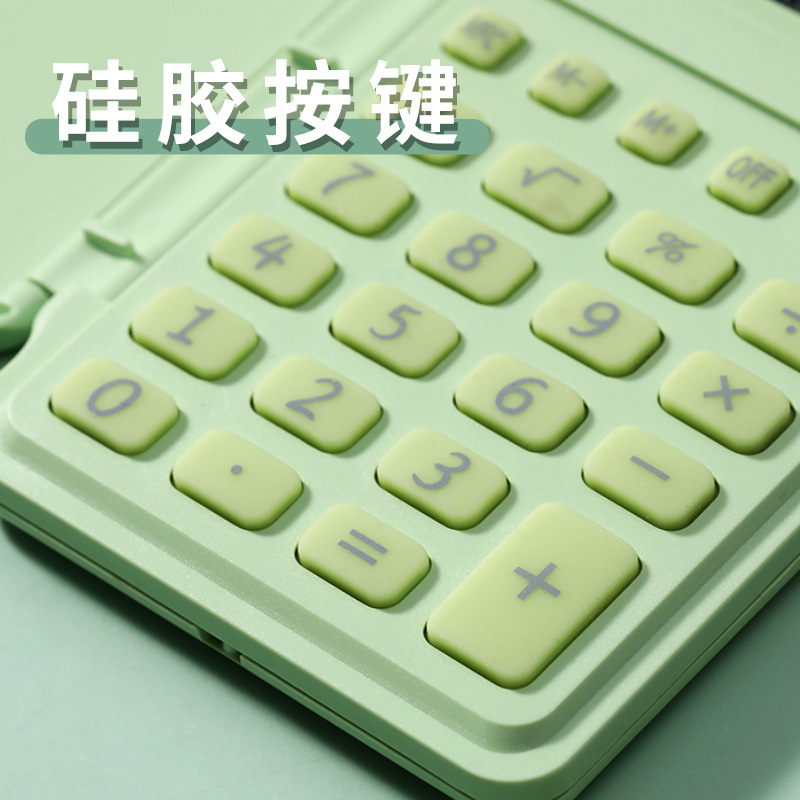 small size Scientific Calculator High Value Student Candy Color Computer Small Portable Flip Counter