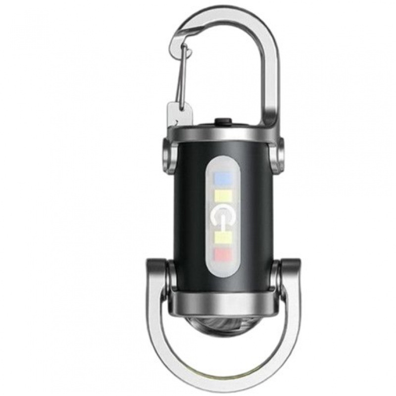 Multifunctional Keychain Light with Led Light Outdoor Lighting Mini Keychain Flashlight Home Portable Keychain