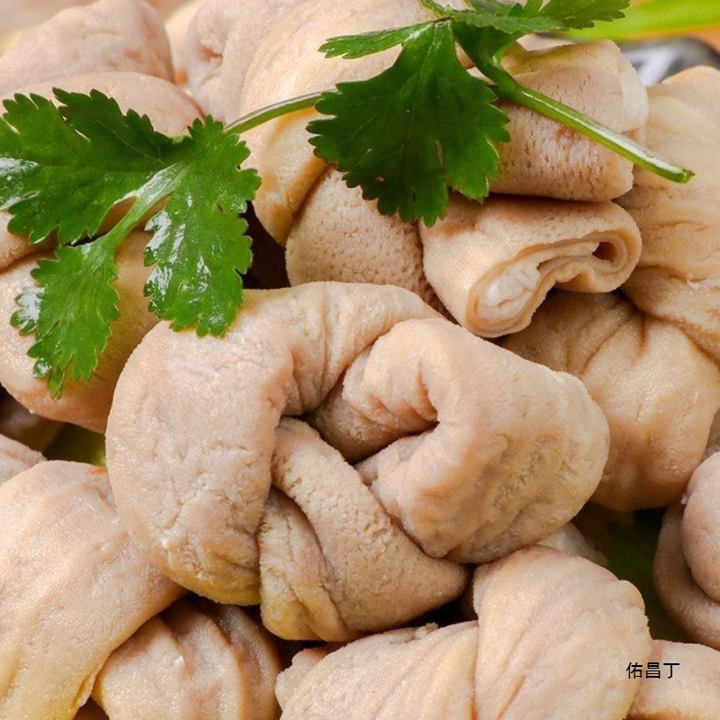 Maojiezi Fat Intestine Knots Fresh Pig Intestines Pig Large and Small Intestines Hot Pot Ingredients Skewers Ingredients Commercial Fresh Frozen