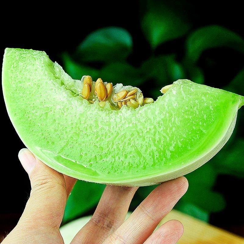 Authentic Jade Mushroom Melon 4.5kg Whole Box of Fresh Melon Fruit for Pregnant Women Soft Glutinous Crispy Melon 10 Wholesale Free Shipping 2.5kg Honey Melon