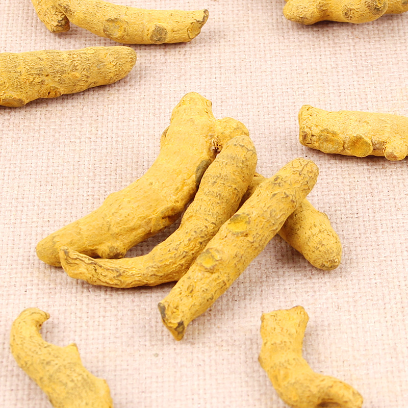 Turmeric Chinese Medicinal Materials New Arrival Turmeric Root Dried Turmeric Bulk 500g Wholesale Source Manufacturer Large Quantity Favorably